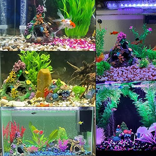 Side profile of the larger coral house ornament for aquariums