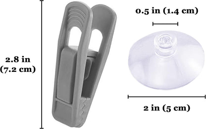 Authentic USA imported JOR fish veggie seaweed clamp package detailing the aquarium accessory features.
