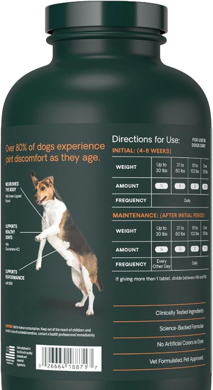 VetriScience GlycoFlex Stage 3 formula for dog hip and joint care
