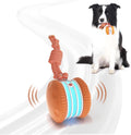 QGI interactive dog toy random path ball front view