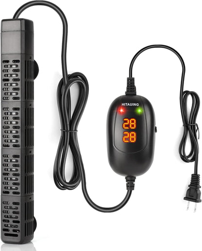 HiTauing submersible aquarium heater with digital display