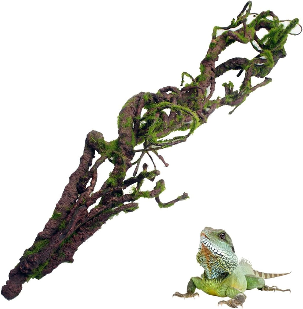 BNOSDM Reptile Jungle Vines Flexible Bend-A-Branch, 3.6Ft Reptile Climbing Branches, Chameleon Flexible Vine Decor,Terrarium Plants Decoration Accessories for Lizard Gecko Frog Snake - Image 9