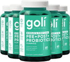 Goli Pre Pro Postbiotic Gummies - Worlds First 3-in-1 Formula with DE111 Probiotics, XOS Prebiotics, MCC1849 Postbiotics - Vegan, Non-GMO, Gluten-Free - Image 11