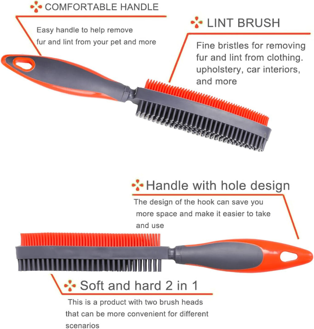 Godiyyer dual-sided lint brush for car upholstery