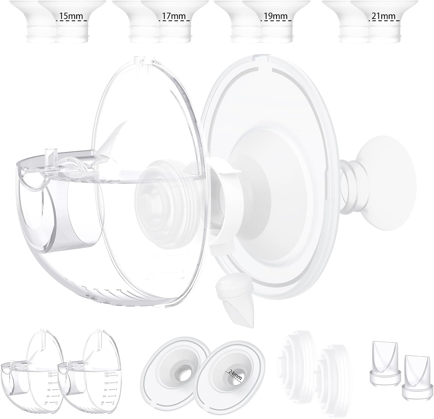 Apmoom M5 replacement parts kit with collection cups