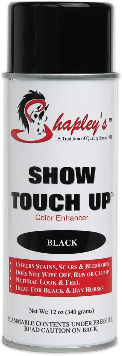 Shapley's Show Touch Up Color Enhancer Spray White front view bottle