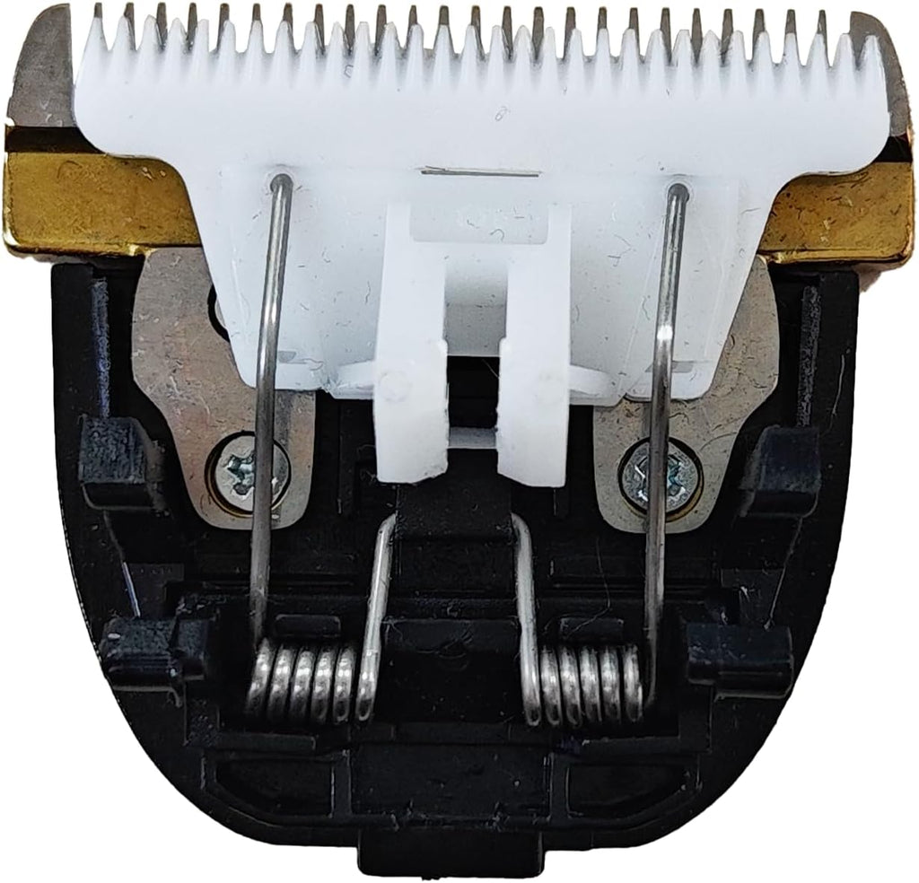Bunfly cat and dog clipper replacement attachment being installed on a grooming kit