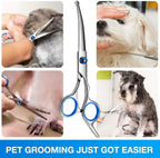 1Pc Professional Grooming with Safety Round Tips, Sharp and Heavy-duty Pet Grooming Shears for Cats, ThinningShear - Image 9