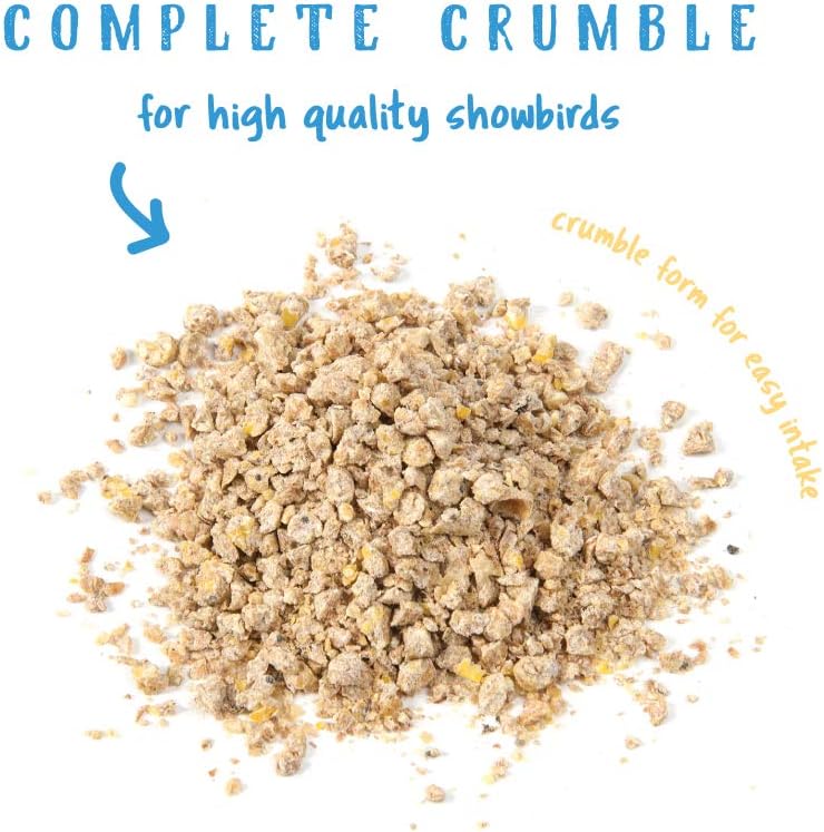 Close up of Manna Pro gamebird crumble texture