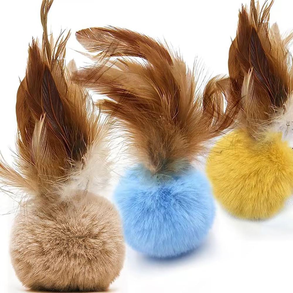 Six pack variety assortment of USA imported kitten teaser toys.