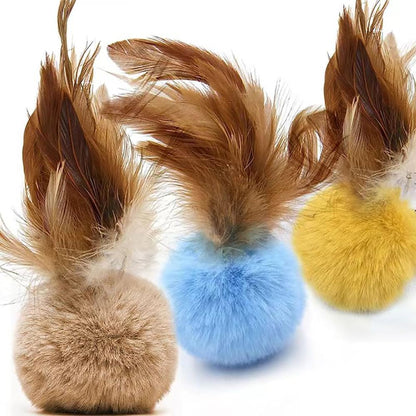 Six pack variety assortment of USA imported kitten teaser toys.
