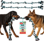Giant Dog Rope Toys for Extra Large Dogs - 42 Inch, 6 Knot Tough Rope Chew Toys for Large Dogs - Benefits Non-Profit Animal Rescue - Indestructible Dog Toy for Aggressive Chewers - Image 11