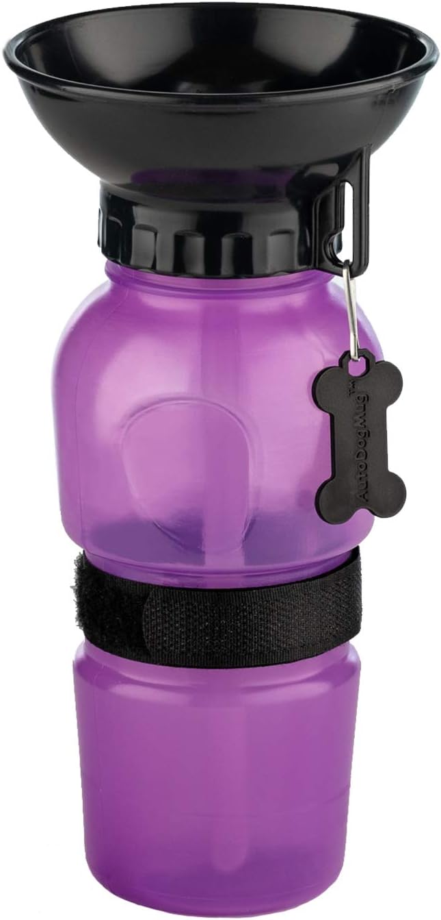 Highwave AutoDogMug Dog Water Bottle with Built-in Bowl, 20 oz - Image 9