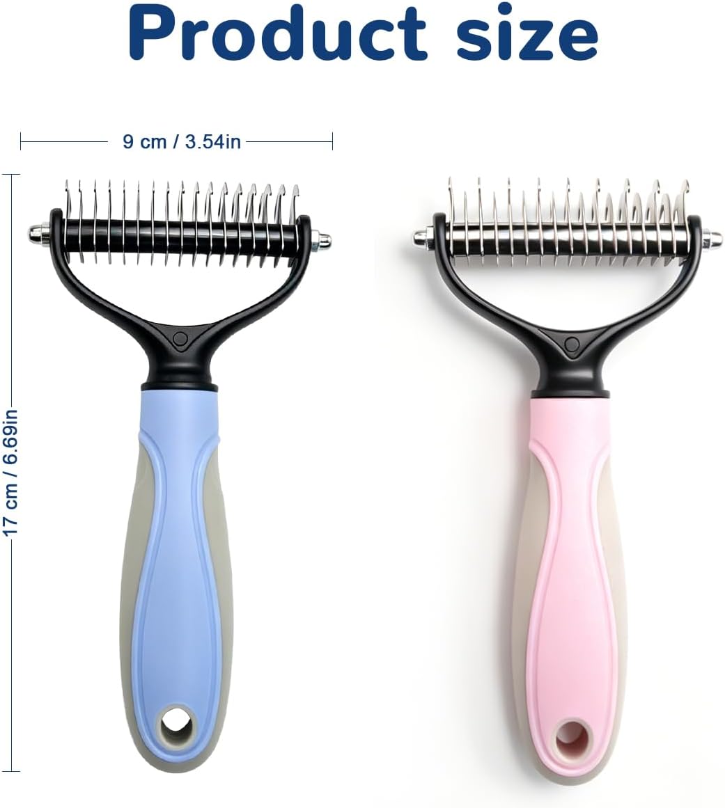 RongxingA authentic imported pet grooming brush packaged for pet care