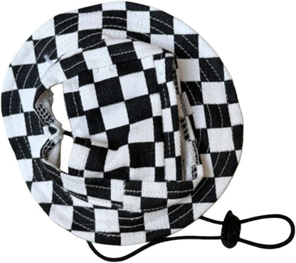 Round Brim Princess Hat Visor Hat Pet Dog Mesh Porous Sun Hat with Ear Holes for Small, Extra Small Dog Teddy, Pug, Chihuahua, Shih Tzu, Yorkshire Terriers, Papillon Pink S - Image 14