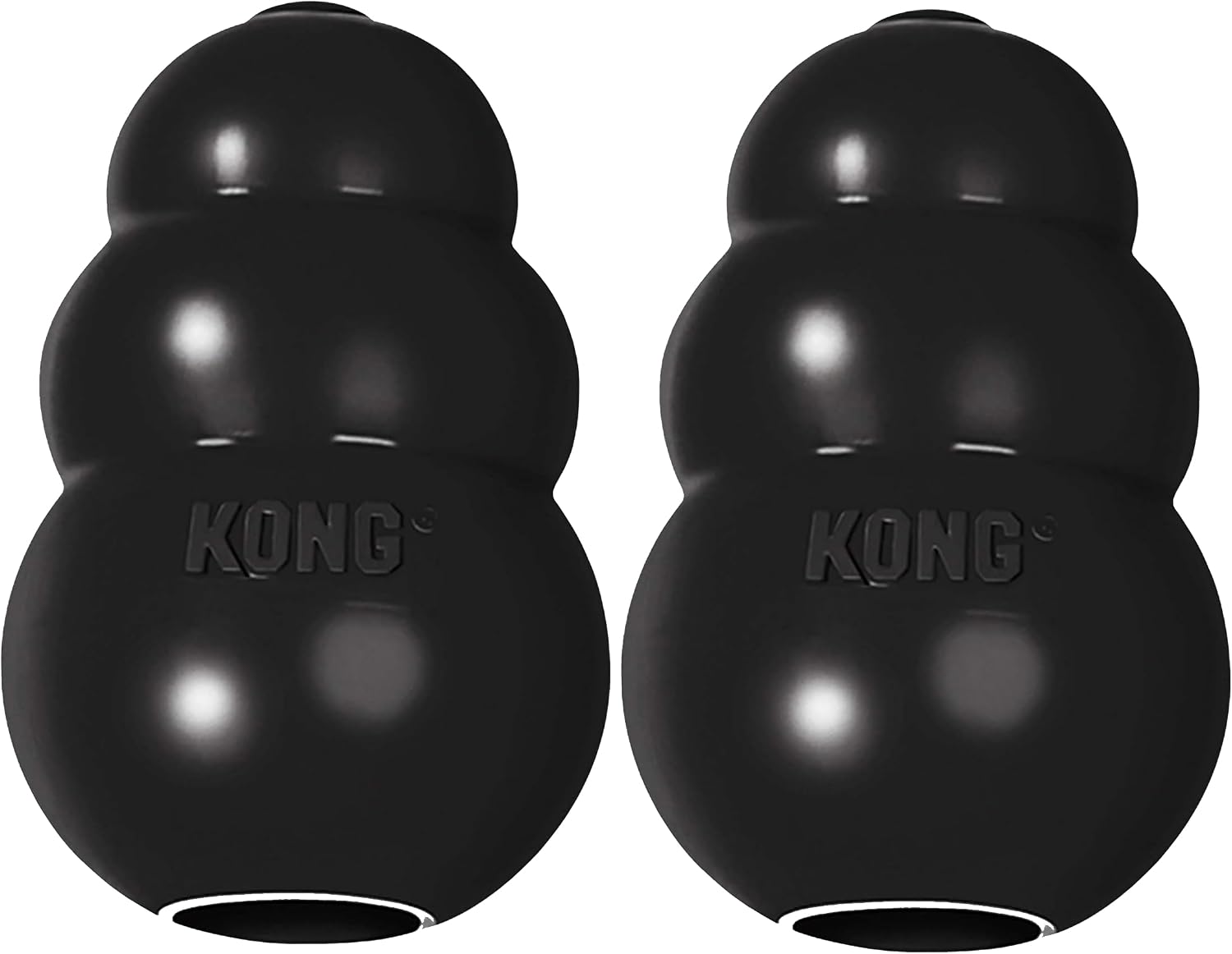 KONG Extreme Dog Toy - Fetch & Chew Toy - Treat-Filling Capabilities & Erratic Bounce for Extended Play Time Most Durable Natural Rubber Material - for Power Chewers - for Large Dogs - Image 11