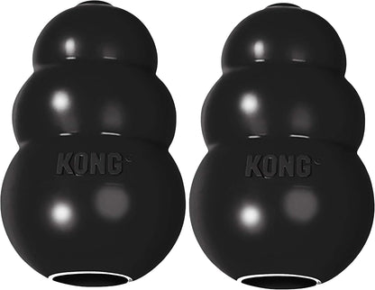 KONG Extreme Dog Toy - Fetch & Chew Toy - Treat-Filling Capabilities & Erratic Bounce for Extended Play Time Most Durable Natural Rubber Material - for Power Chewers - for Large Dogs - Image 11