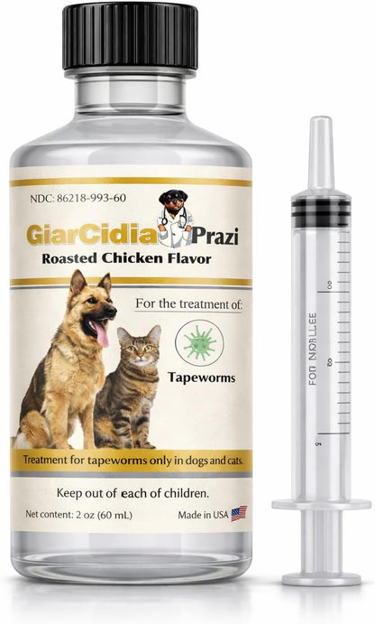 No More Tapeworms in Cats and Dogs- Dewormer for Cats and Dewormer for Dogs - Vanilla Flavour with 3ml Dropper (120ml Vanilla) - Image 10