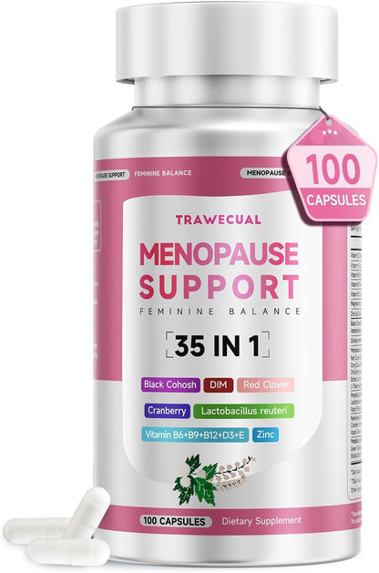 Trawecual Menopause Supplement bottle front view