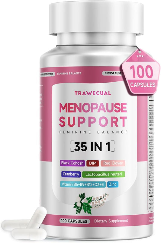 Trawecual Menopause Supplement bottle front view
