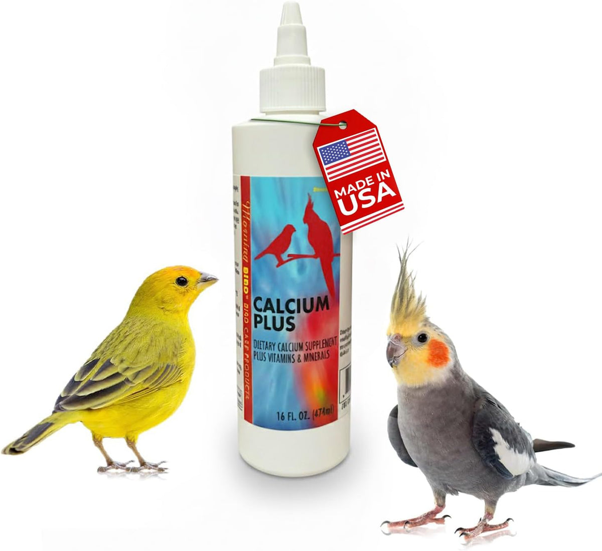Morning Bird Calcium Plus Liquid for Birds - Calcium Supplement with Vitamins and Minerals for Strong Eggshells, Healthy Bones - Support Growth, Breeding, and Wellness for All Birds 2 Fl Oz - Image 10