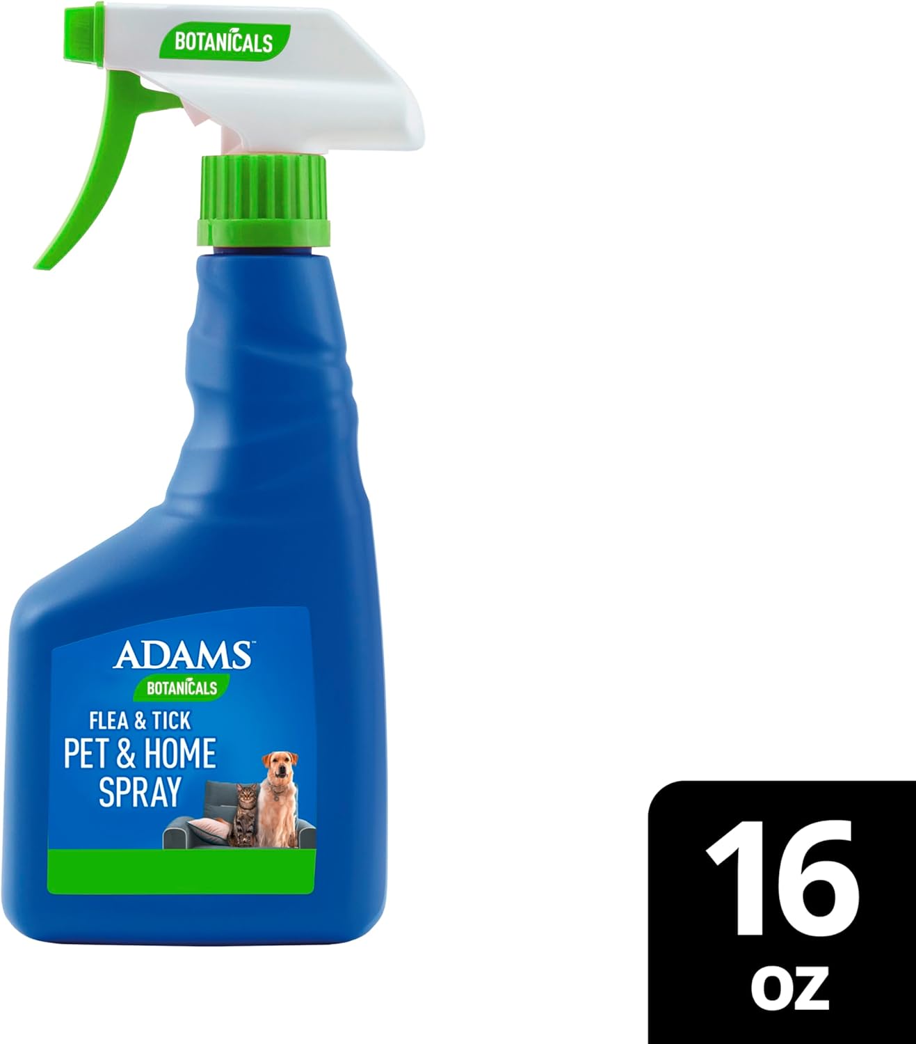 ADAMS Botanicals Flea & Tick Pet & Home Spray, Flea and Tick Spray for Dogs, Cats, Puppies, & Kittens, Indoor Home Treatment, Kills on Pet Bedding and Furniture, 16 Oz - Image 11