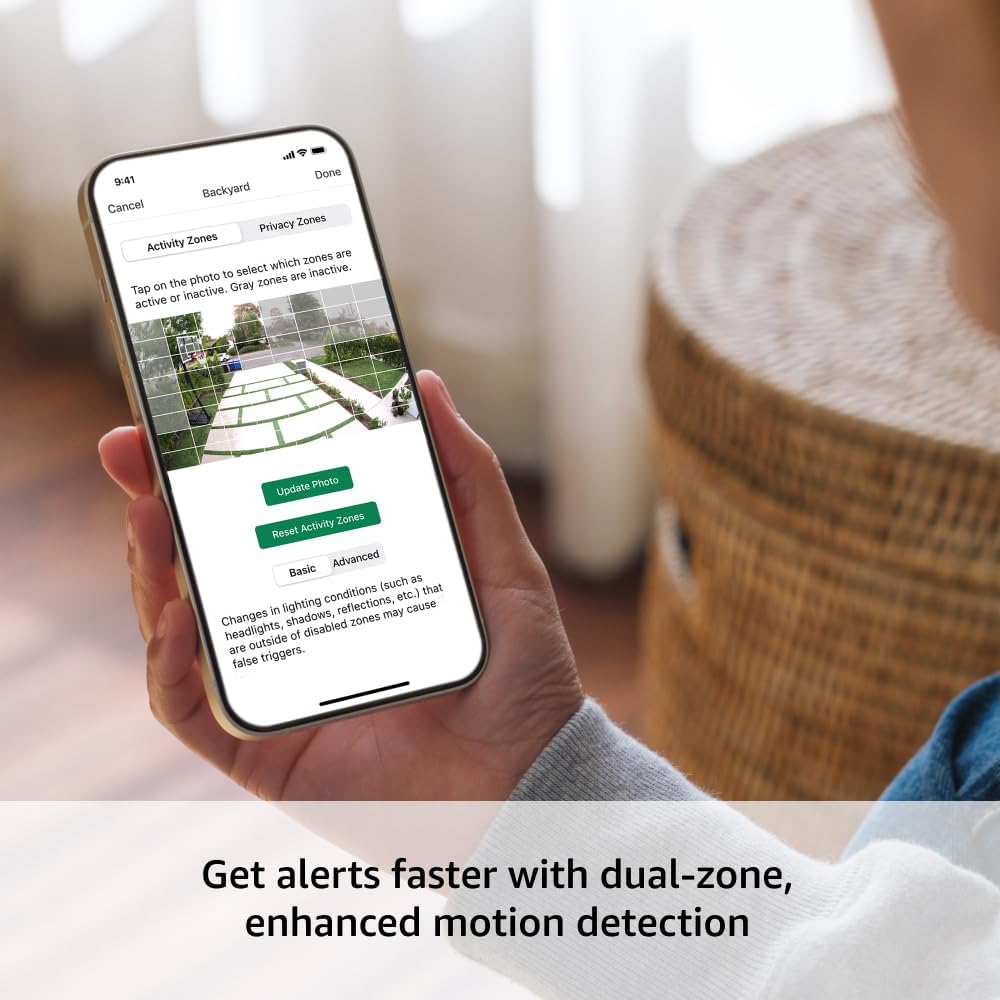 Blink Outdoor 4 - Wireless smart security camera, two-year battery life, 1080p HD day and infrared night live view, two-way talk. Sync Module Core included - 3 camera system - Image 5
