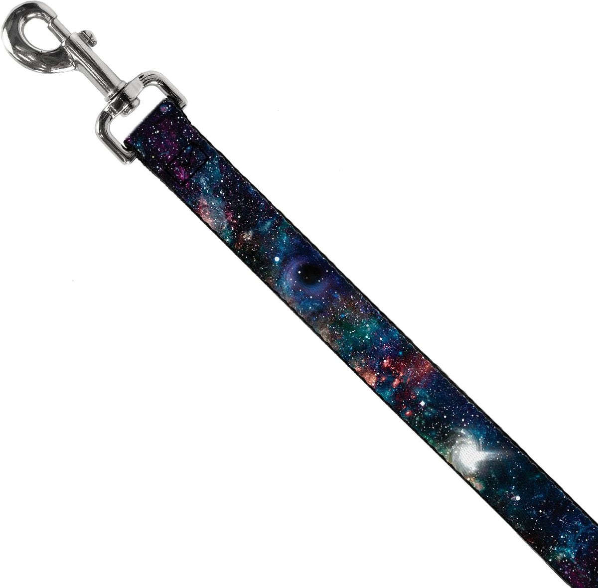 Buckle-Down space galaxy pet leash cosmic pattern detail