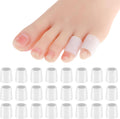 WY LIGHTING LEVEL 24 Pack Silicone Toe Sleeves front view for corn protection