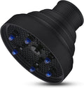 Segbeauty Collapsible Portable Hair Dryer Diffuser front view showcasing the black silicone styling bowl.