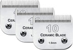 3 Pack 10 Blade Dog Grooming Blades Compatible with Andis Clippers/Oster A5/Wahl KM,Detachable Stainless Steel Blade,Size-10, 1/16-Inch Cut Length - Image 9