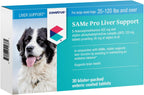 Instructions label on Covetrus Same Pro pet liver supplement
