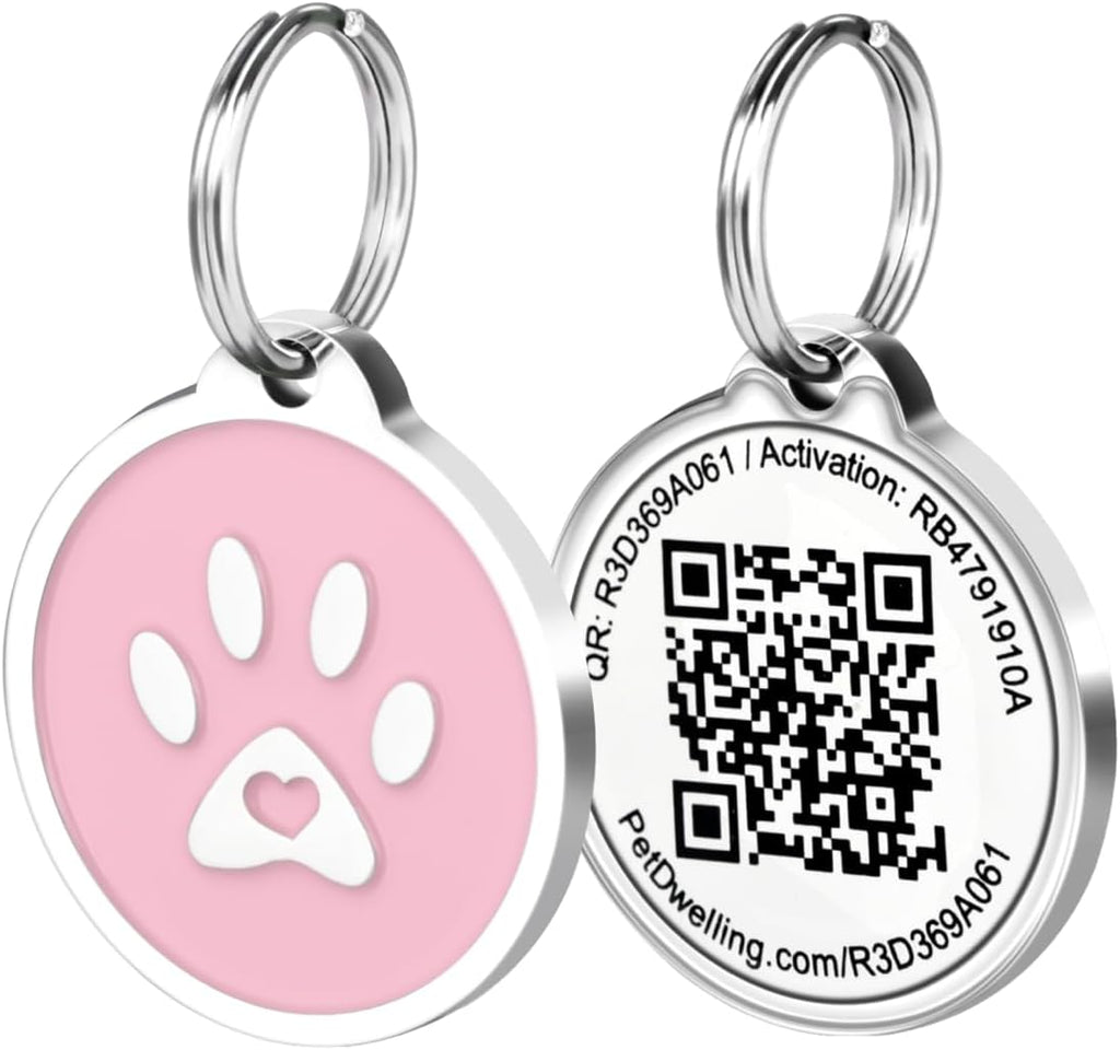 Pet Dwelling QR Code Pet ID Tag - Scan to Contact Owner Instantly, No App Needed, Smart Dog & Cat Tag with Free Personalized Online Pet Profile - Image 11