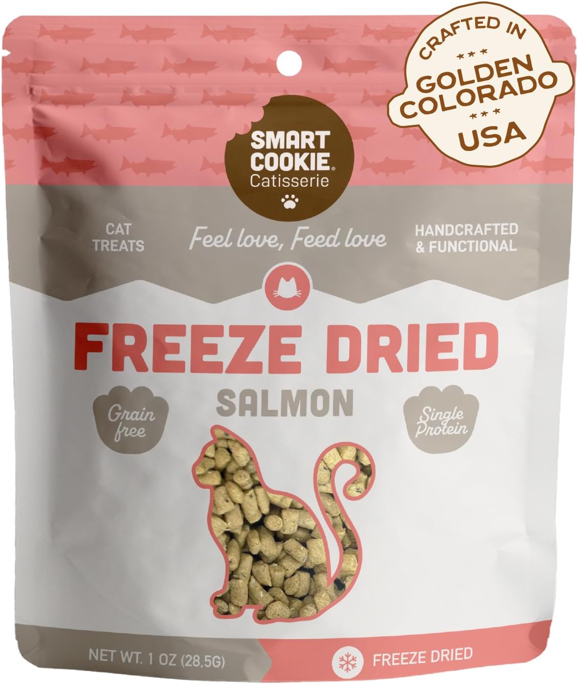 Smart Cookie Beef Liver Freeze Dried Cat Treats - Single Ingredient, High-Protein Snacks for Picky Cats - 100% Pure Beef Liver, No Fillers or Additives, Made in the USA - 1oz - Image 9