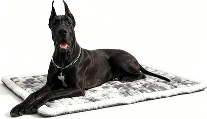 Empire World washable dog bed mat front view plush crate pad for large dogs