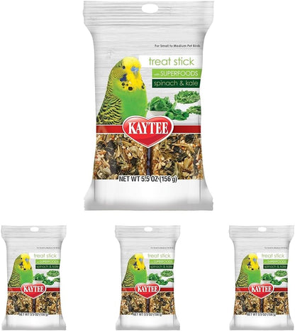 Nutritional facts panel on Kaytee Avian Superfood treat packaging