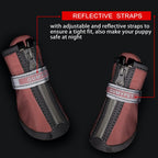 Qumy dog boots rubber sole texture detail