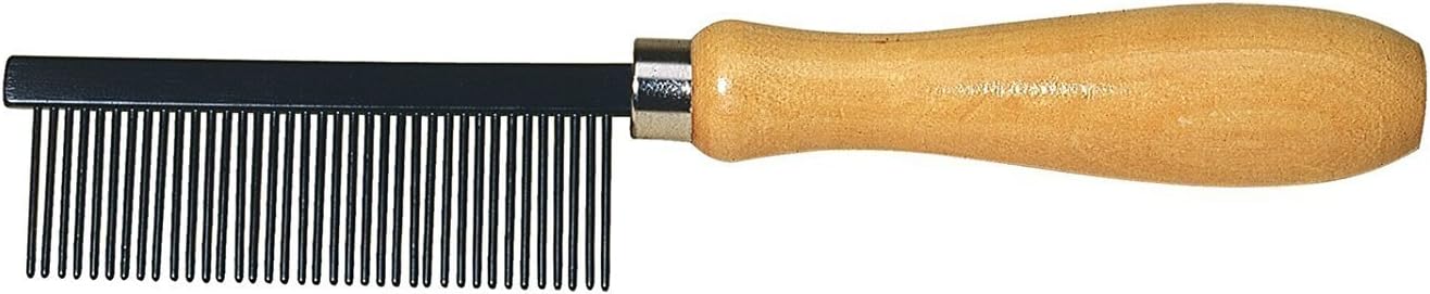 Redecker Stainless Steel Metal Comb front view authentic premium brush cleaner tool