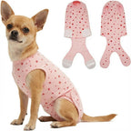 Recovery Suit for Small Dogs,Female and Male Spay Neuter Onesie,Anti-Licking Abdominal Wound Protection,Suitical Recovery Suit for Puppy, Cone Alternative(Flowers-XXS) - Image 12