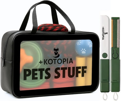 Kotopia pet grooming travel organizer bag front view
