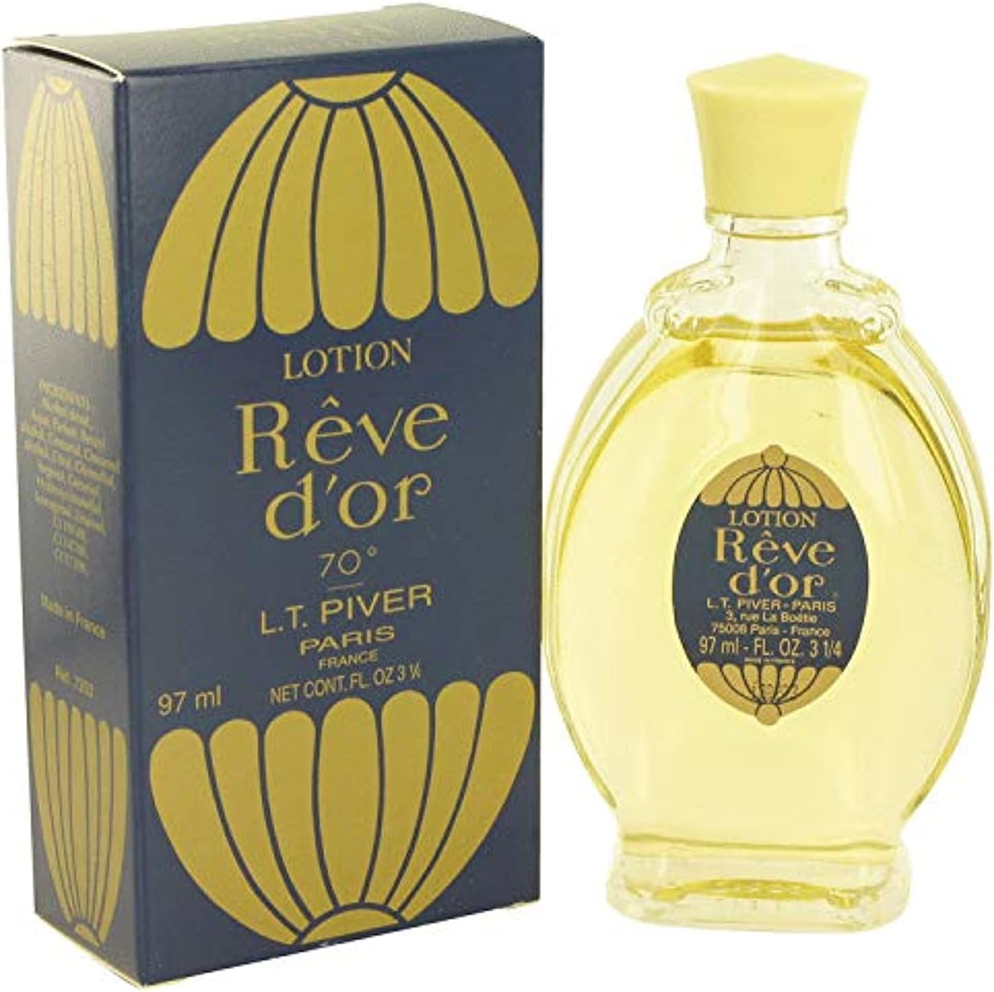 ReveMcn Piver Reve Dor Cologne Splash for Women front view bottle