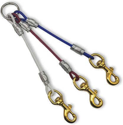 Outdoor Dog Supply Heavy Duty 3 Dog Leash Splitter Coupler (Blue) - Image 13