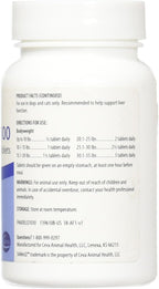 Vitality SAMeLQ 100 liver support supplement bottle for small dogs and cats