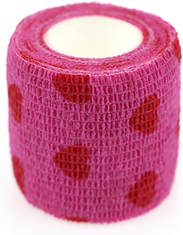 Demonstration of elastic bandage wrap for wrist support