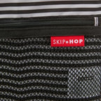 Skip Hop wet dry bag attached to a stroller handle
