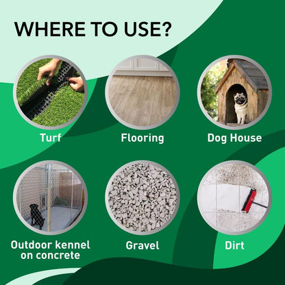 Thornell KOE non enzymatic kennel odor neutralizer concentrate for deep cleaning dog crates and cages