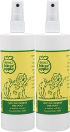 Two pack Grannick's Bitter Apple deterrent spray for pets