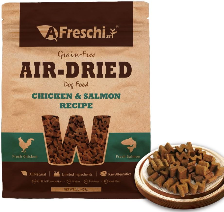 A Freschi srl Air-Dried Puppy & Adult Dog Food - Real Turkey & Salmon Recipe | Grain-Free | High-Protein for Toy, Small & Large Breeds | Ideal for Picky Eaters, 2.2 lb Bag - Image 12