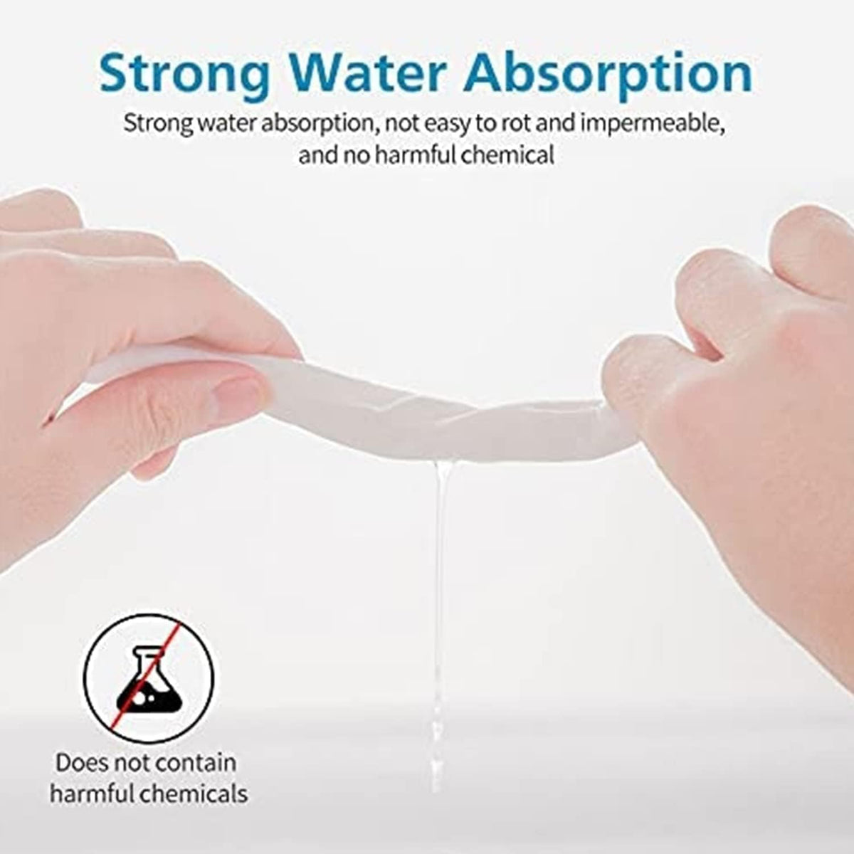 Comparison showing clean versus used bird cage absorbent paper