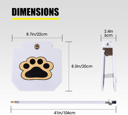 Top view of Bacoeng dog fountain showing the paw design pedal